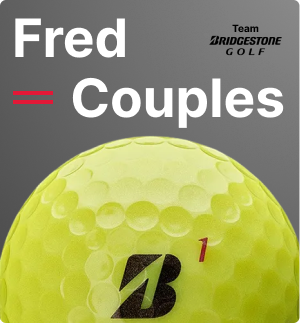 Bridgestone Golf Balls: Fred Couples