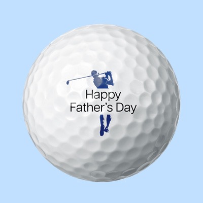 Happy Father's Day Golf Ball