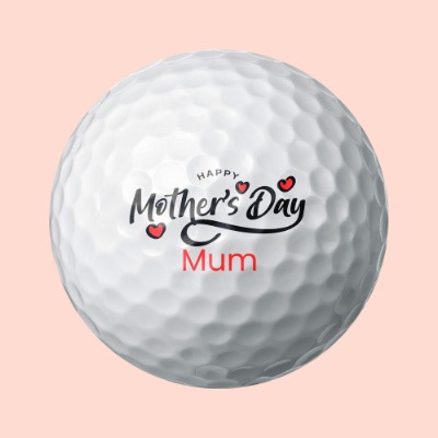 happy mothers day golf balls
