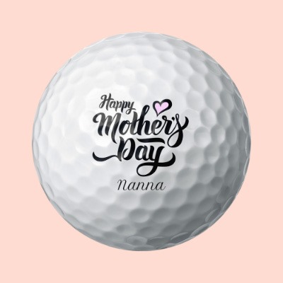 happy mothers day nana golf ball