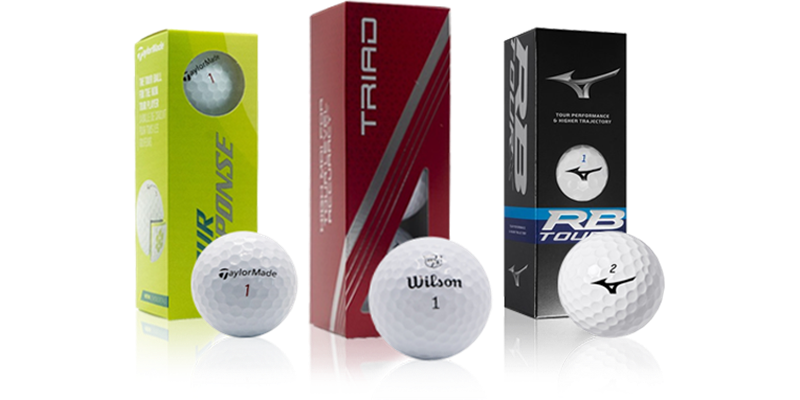 Golf Ball Sleeves: Packs of 3 Balls