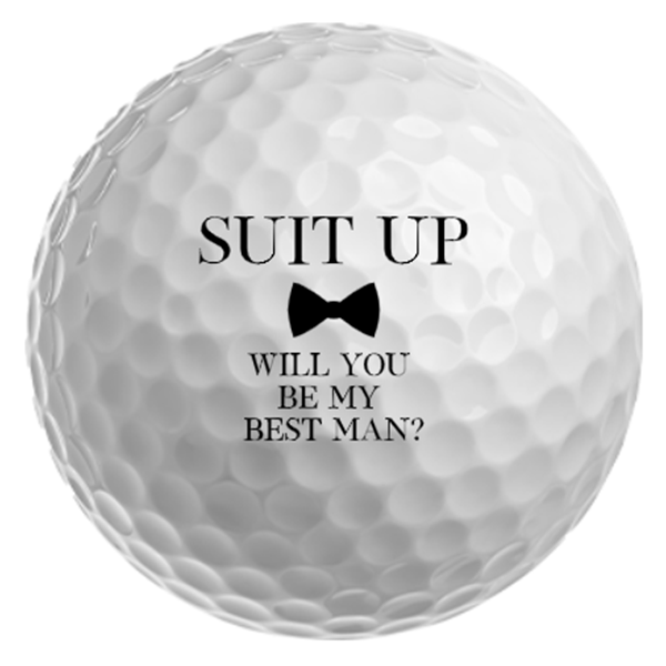 Personalised Golf Gifts for Your Best Man gimmeballs
