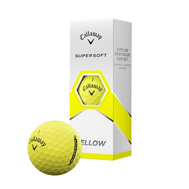 Callaway Supersoft Yellow Golf Balls