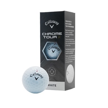 Callaway Chrome Tour X White Golf Balls 2024