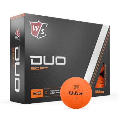 Wilson Orange Duo Soft Golf Balls