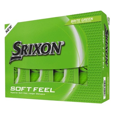 Srixon Soft Feel Brite Green Golf Balls 2025