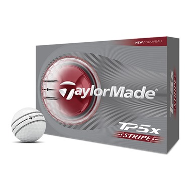 TaylorMade TP5X Stripe Golf Balls 2026