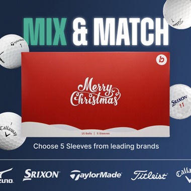 Merry Christmas Golf Ball Selection Box