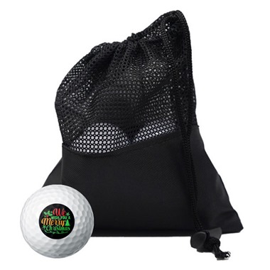 We Wish You A Merry Christmas Golf Ball