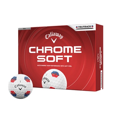 Callaway Chrome Soft TRUTRACK White Golf Balls 2026