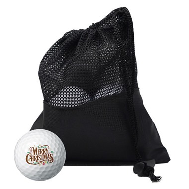 Festive Merry Christmas Golf Balls