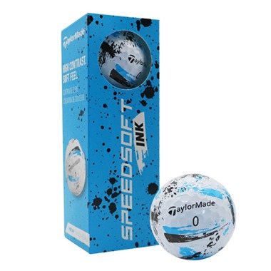 TaylorMade Speedsoft Ink Blue Golf Balls 2024