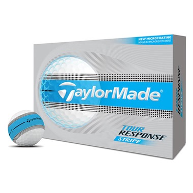 TaylorMade Tour Response Stripe Blue Golf Balls 2026