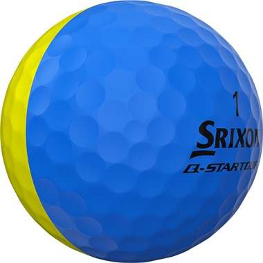 Srixon Q-Star Divide Blue & Yellow Golf Balls