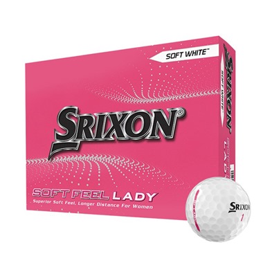 Srixon Soft Feel Lady White Golf Balls