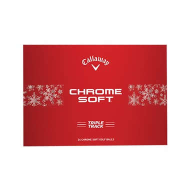 Callaway Chrome Soft Triple Track Christmas Gift Set