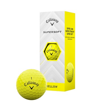Callaway Supersoft Yellow Golf Balls 2025