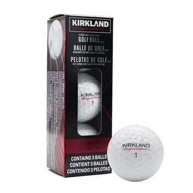 Kirkland Signature White Golf Balls 2025