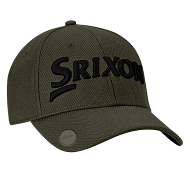 Srixon Ball Marker Golf Cap - Green (Black Srixon Logo)