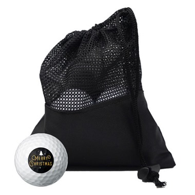 Simple Merry Christmas Golf Ball