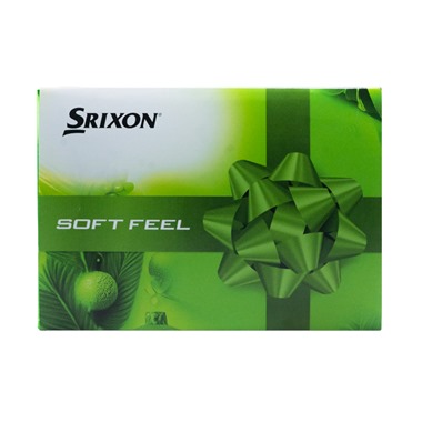 Srixon Soft Feel White Balls with Christmas sleeve