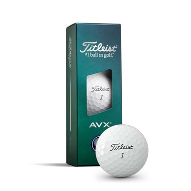 Titleist AVX White Golf Balls 2026