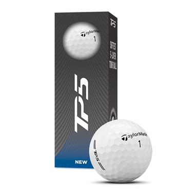 TaylorMade TP5 White Golf Balls 2026