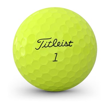 Titleist AVX Yellow Golf Balls 2026