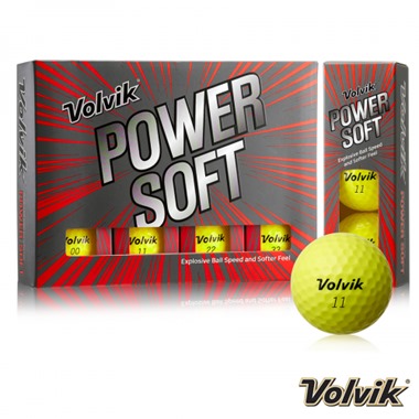 Volvik Powersoft - Yellow Golf Balls