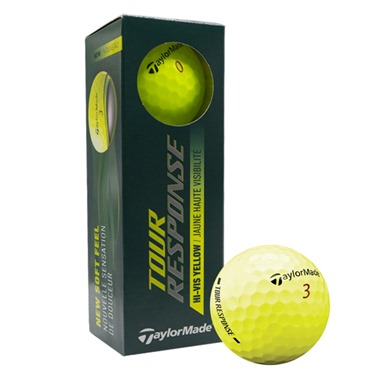 TaylorMade Tour Response Yellow Golf Balls
