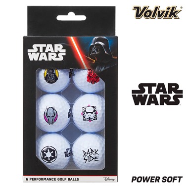 Volvik Powersoft Star Wars 6 Ball Gift Pack