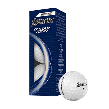 2024 Srixon Q-Star Tour Golf Balls (Pure White)