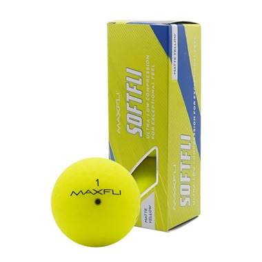 Maxfli Softfli Yellow Golf Balls