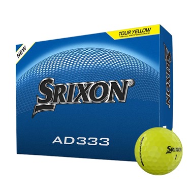 Srixon AD333 Tour Yellow Golf Balls 2026