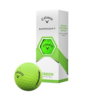 Callaway Supersoft Matte Green Golf Balls
