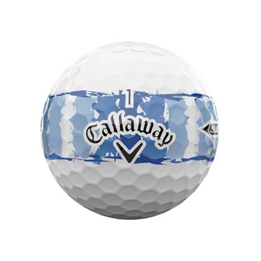 Callaway Supersoft Distressed Blue Stripe Golf Balls 2026
