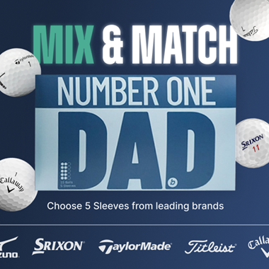 Golf Ball Gift Set for Dad - Selection Box