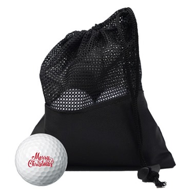 Merry Christmas Golf Ball
