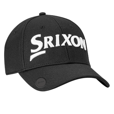 Srixon Ball Marker Golf Cap - Black (White Srixon Logo)