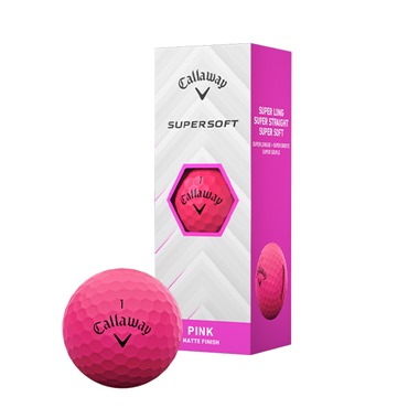 Callaway Supersoft Pink Golf Balls 2025