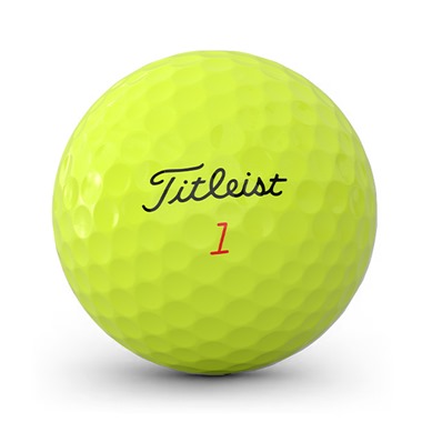 Titleist TruFeel Yellow Golf Balls