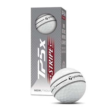 TaylorMade TP5x Stripe Golf Balls 2026