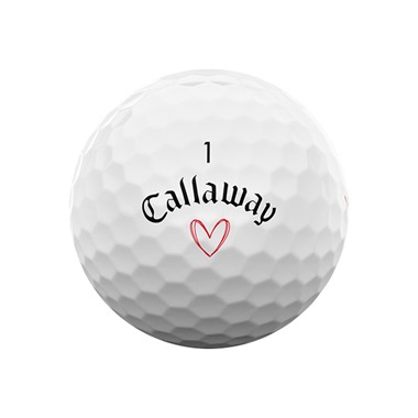 Callaway Limited Edition Supersoft Love Golf Balls 2025