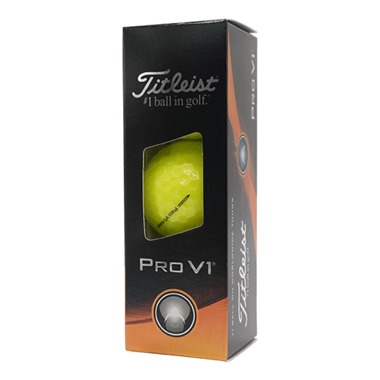 Titleist 2023 Pro V1 Yellow Golf Balls