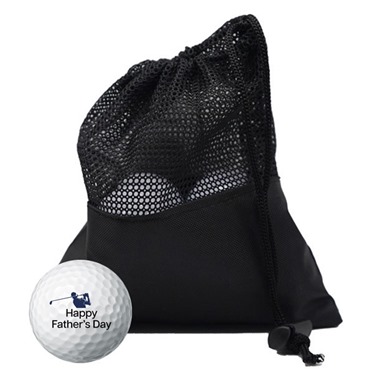 Happy Father's Day Silhouette Golf Balls