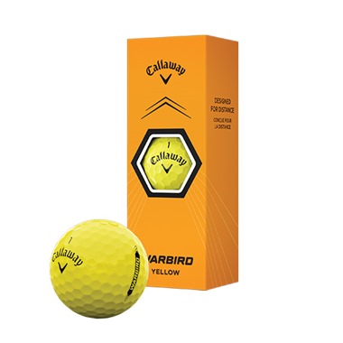 Callaway Warbird Yellow Golf Balls