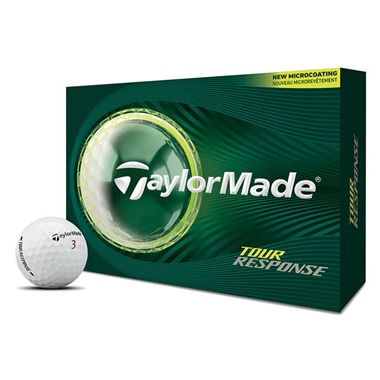 TaylorMade Tour Response White Golf Balls 2026