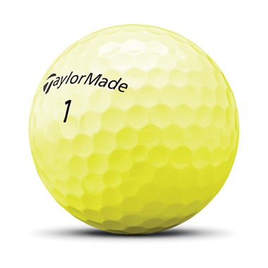 Yellow TaylorMade TP5 Golf Balls 2026