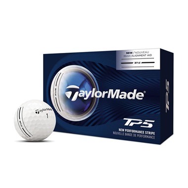 TaylorMade TP5 Performance Stripe White Golf Balls 2026