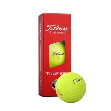 Titleist TruFeel Yellow Golf Balls 2026